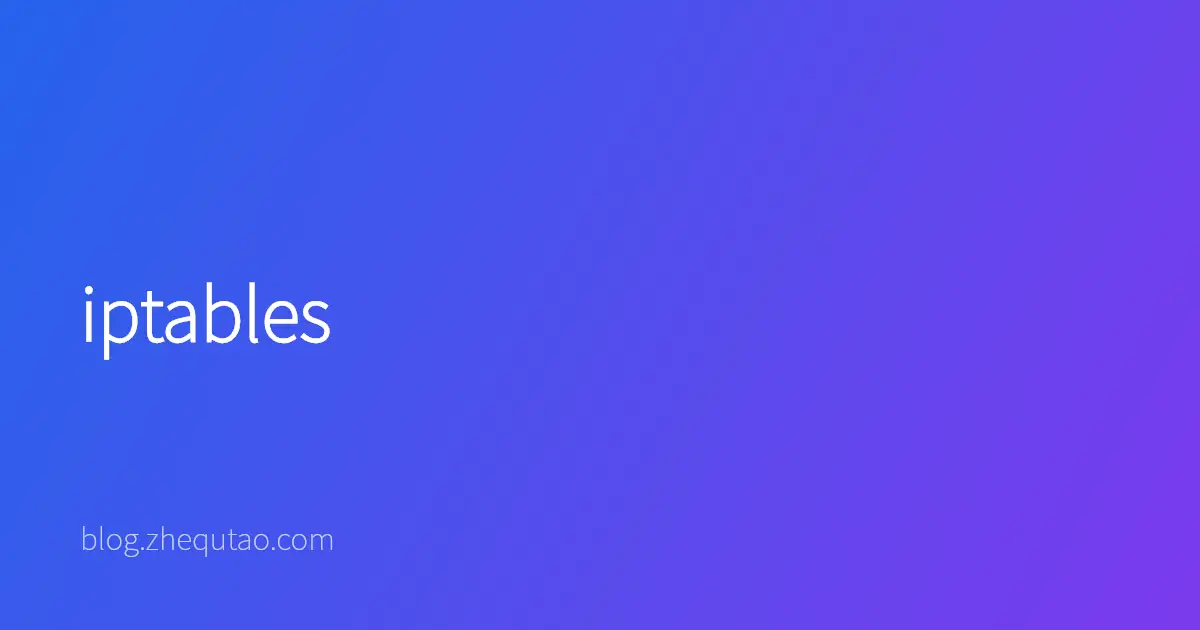 iptables