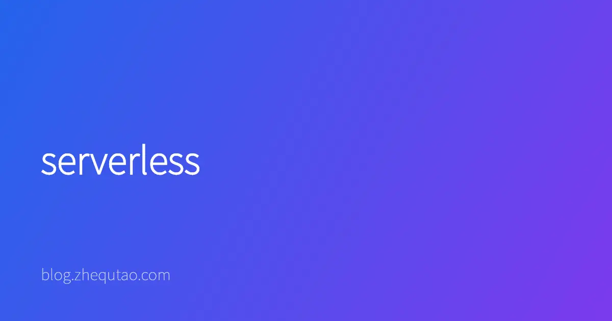 serverless