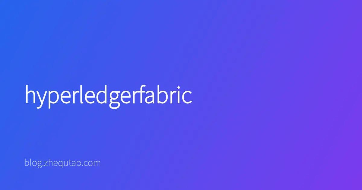 hyperledgerfabric